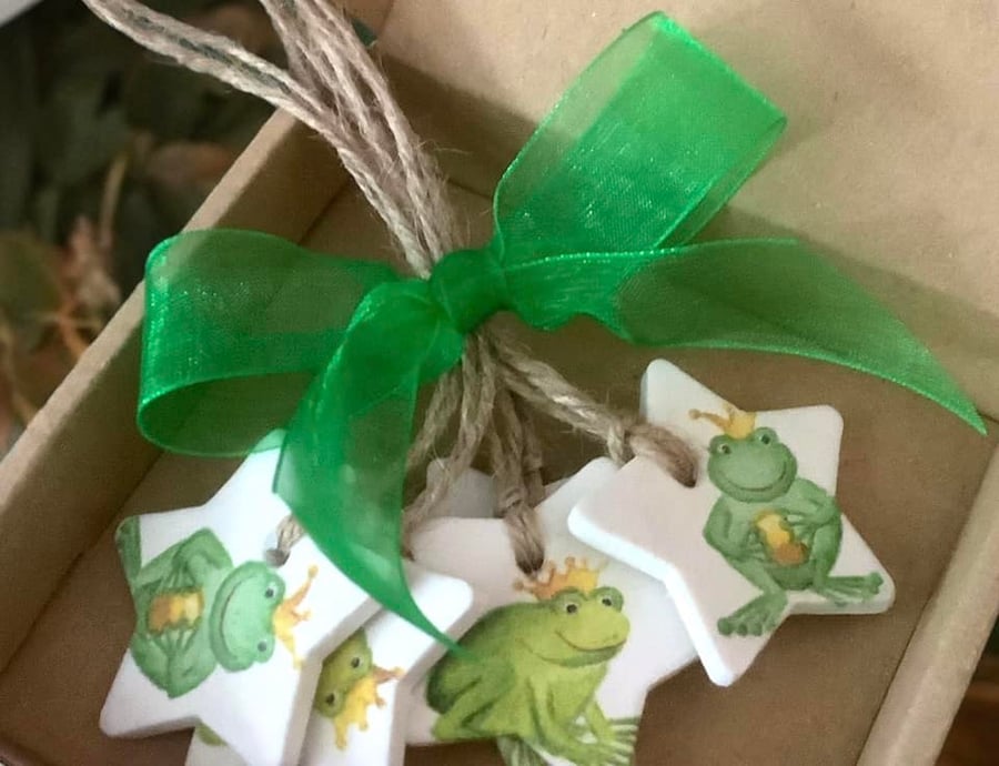Frog Star Gift Tags