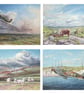 2026 Art Calendar- Aviation and Landscape Paintings- Nostalgic Memories - Image 3