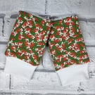 Welsh themed fingerless gloves