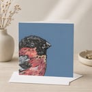 Bullfinch British Bird Greeting Card