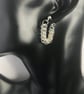 Sterling Silver Full Persian Chainmaille Hoop Earrings - Image 3