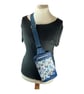 Handmade Leather butterfly Bag Women, soft sling crossbody