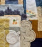 Vintage and plant-dyed fabric inspiration bundle 1