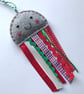 Festive Christmas Jellyfish Tree Decoration - Image 4