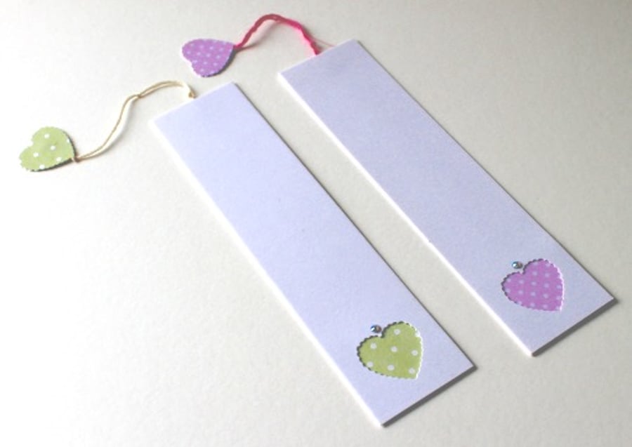 'Pastel Bookmarks' Pack of two
