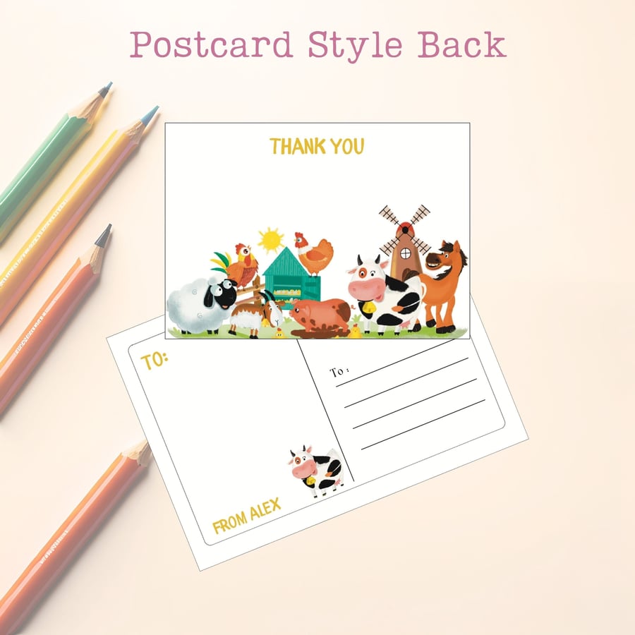 Postcards, Notelets, Kids Party Bag Fillers, Kids Gifts, Personalised Postcards