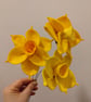 Spring Felt Flowers Bouquet  - Image 4