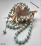 Designer Russian Amazonite Sterling Silver Necklace AA Grade - Image 5