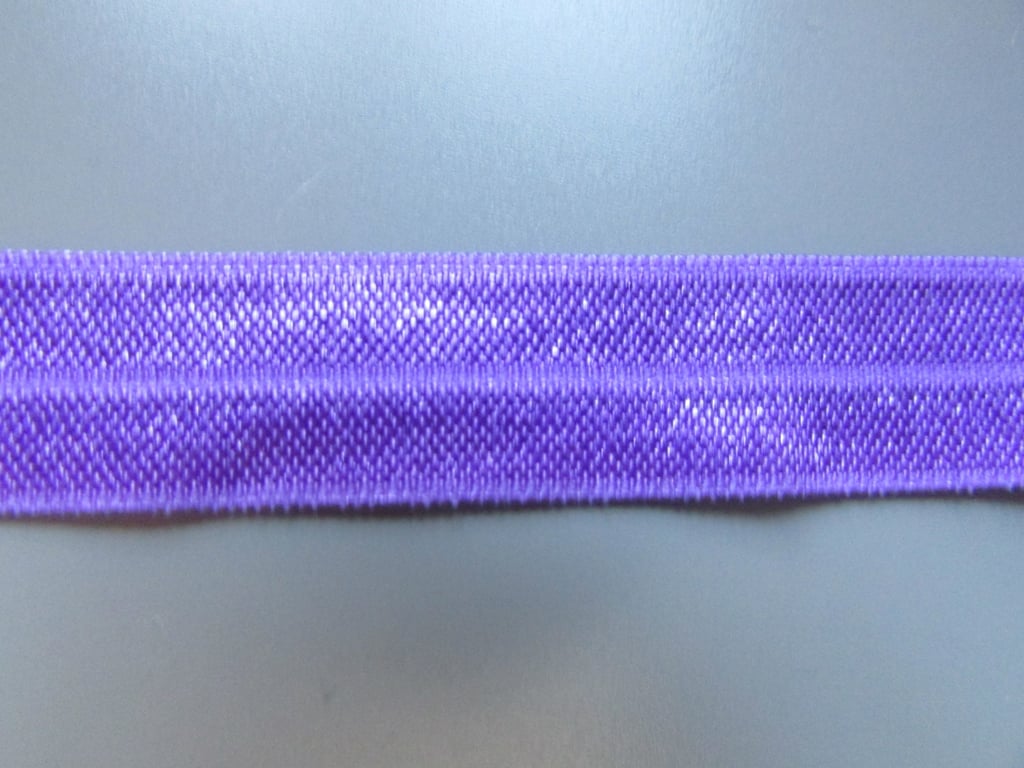 1.5cm Fold Over Elastic top quality x 1 metre 5 colours to choose