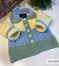 Designer Hand Knitted Baby Cable Cardigan-Jacket 6-12 months size - Image 9
