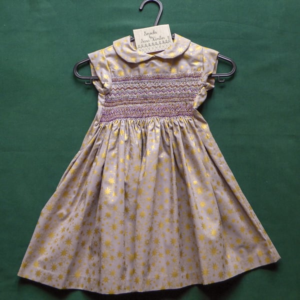 Smocked Dress size 2 years