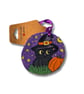 Halloween Hand Painted Natural Wood Decorations - Image 3