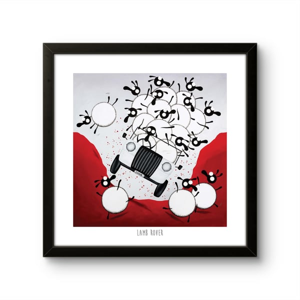 Lamb Rover - 10" print
