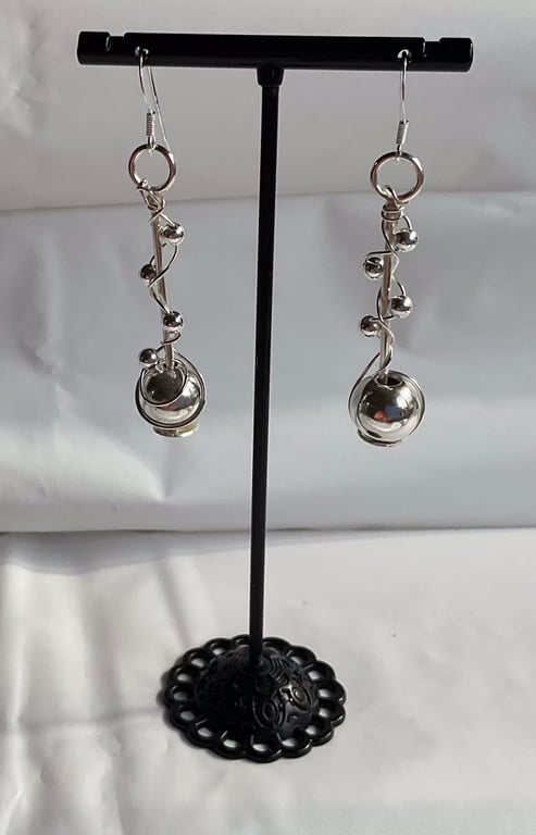 Solid Silver Earrings