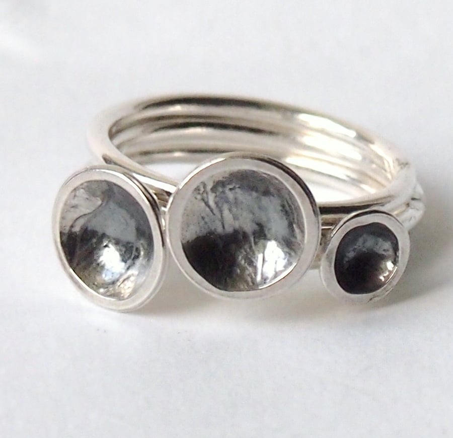  Mermaid Stacking Rings