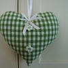 Green check heart