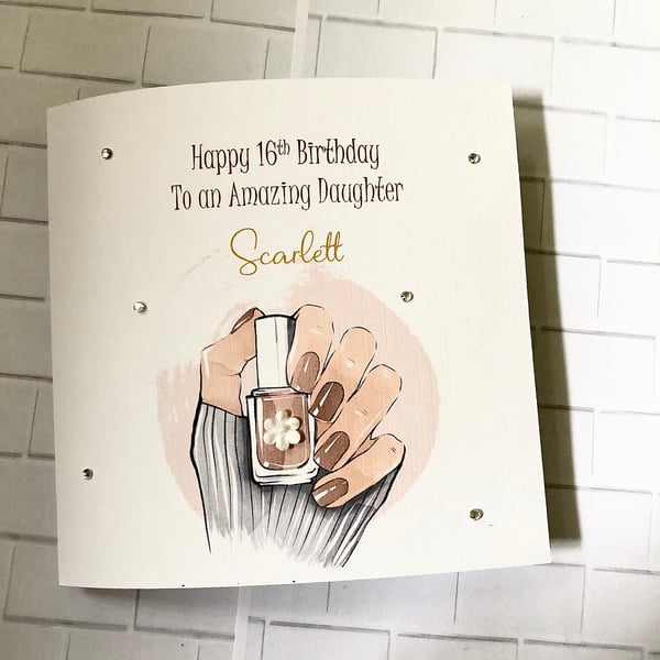 Birthday Card for Mum, Granddaughter,Sister, Daughter, Girlfriend, Friend