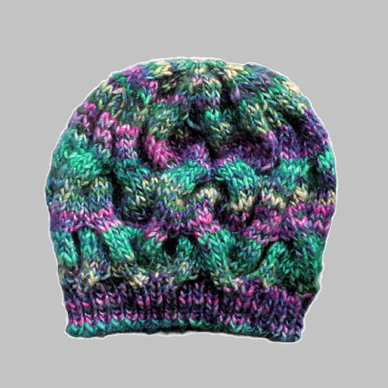 KNITTING PATTERN PDF Carnival in Paris Hat