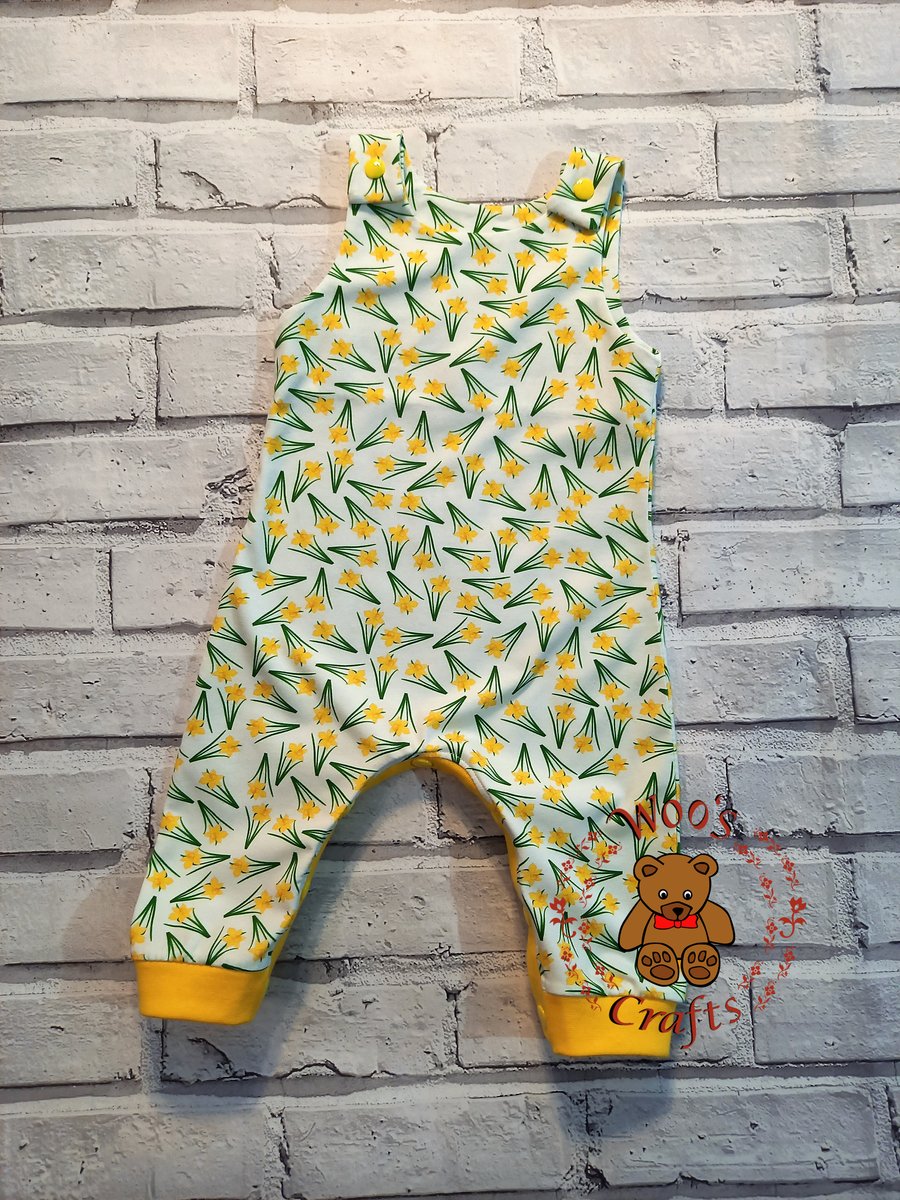 Baby Daffodil Dungarees