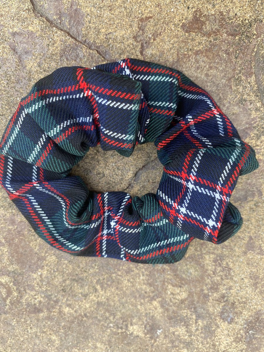 Scottish National Tartan Hair Scrunchie