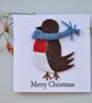 Robin Christmas greeting card - Image 3