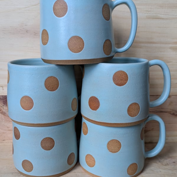 Spotty toasted mugs