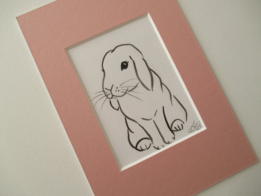 ACEO Rabbit aceo Bunny