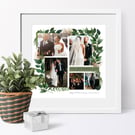 Botanical - Personalised Collage Photo Print
