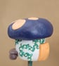 Purple mushroom Fairy home House Plant Pot Ornament - Pot Pal - Image 4