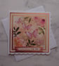 Especially for You Vintage Rose Gold Butterflies 3D Luxury Handmade Card - Image 1