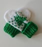 KNITTING PATTERN PDF Christmas Colours Mittens - Image 4