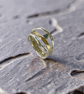 Silver And Gold Topaz Wave Ring - Image 6