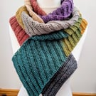 Diagonal scarf
