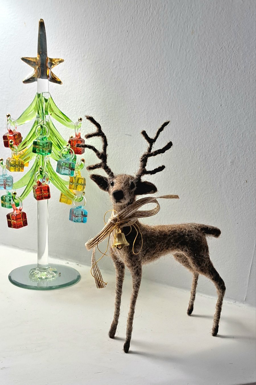 Needle Felted Deer