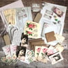 Junk journal Vintage style starter inspiration kit