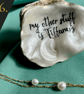 no.6 "my other stuff is Tiffany's" - from SHUCKED's oyster shell collection