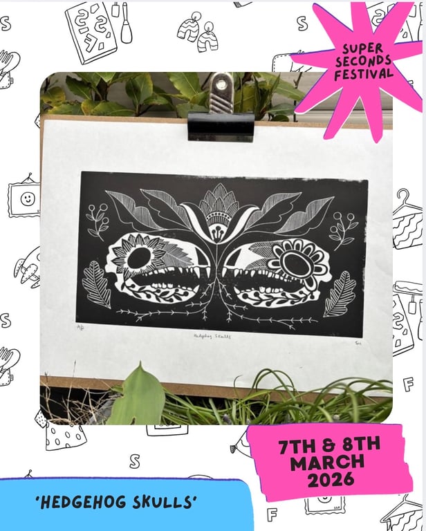 Hedgehog Skulls - Super Seconds misprint