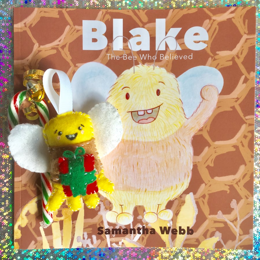 Blake The Bee Who Believed, Christmas Decoration Pack 