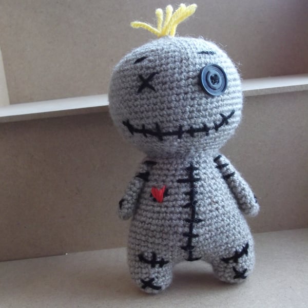 Voodoo Doll. Handmade. Crochet.