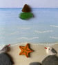 Cornwall sea glass seaside greetings card - Image 3