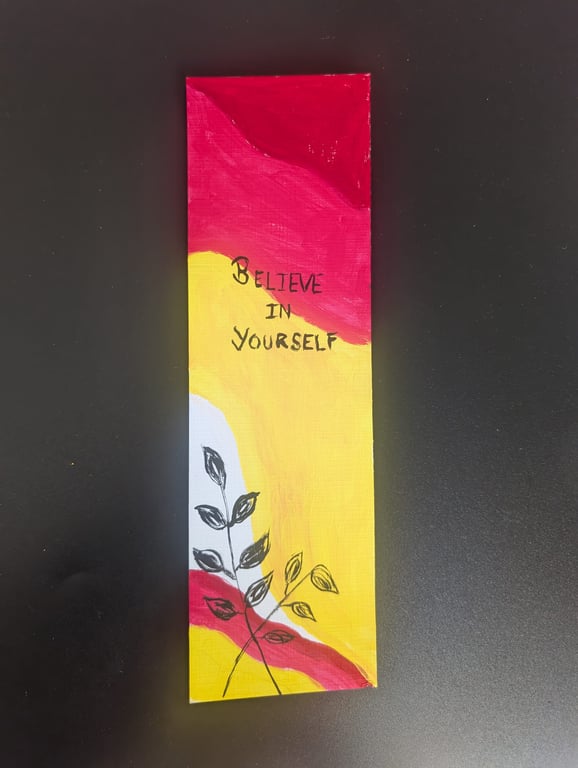 Hand painted Bookmark