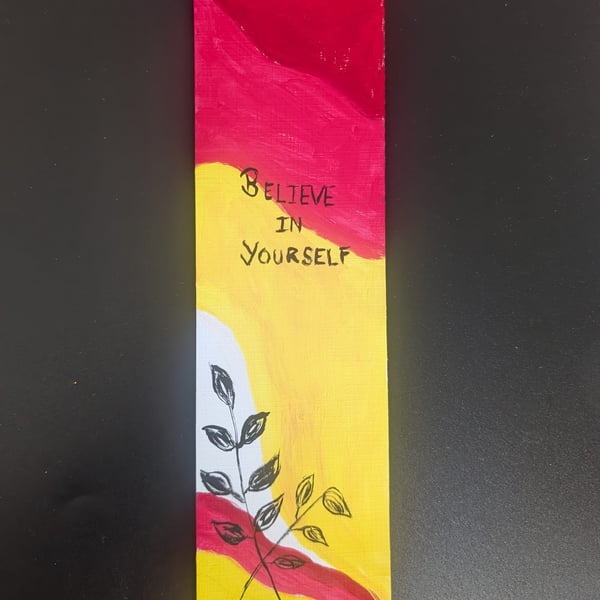 Hand painted Bookmark