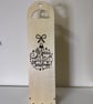 Christmas Wine Bottle Holder – Wooden Merry Christmas Gift Box - Image 1