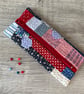 Hand Embroidered Patchwork Zipped Case Pouch  - Image 9