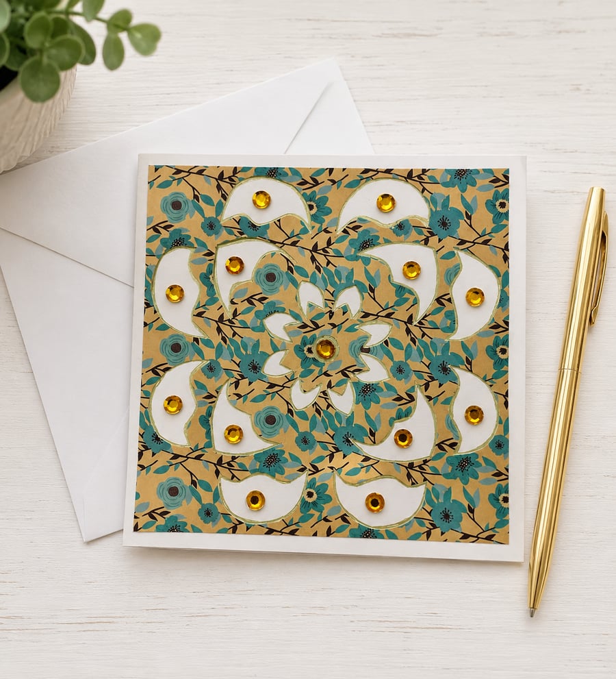Blank Greetings Card