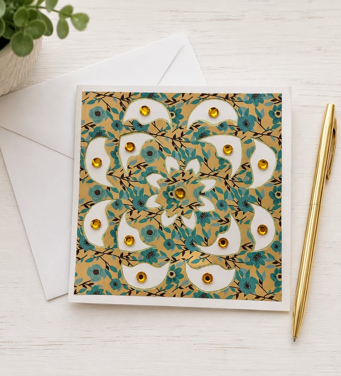 Blank Greetings Card