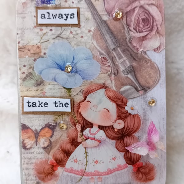 "Take the Scenic Route" Tin Library