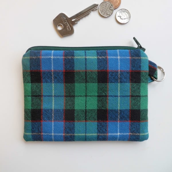 Coin purse Galbraith tartan 
