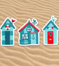 Beach Huts Stickers Pack - Image 1