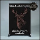  Stand as He Stands - Nature Wisdom  (Stag)
